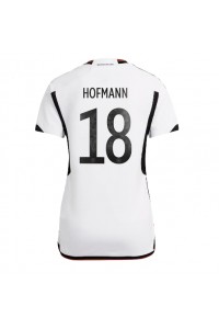 Duitsland Jonas Hofmann #18 Voetbaltruitje Thuis tenue Dames WK 2022 Korte Mouw
